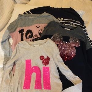 Disney Gap long sleeve t-shirts